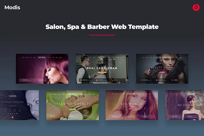 Modis - Salon, Spa & Barber Website Template