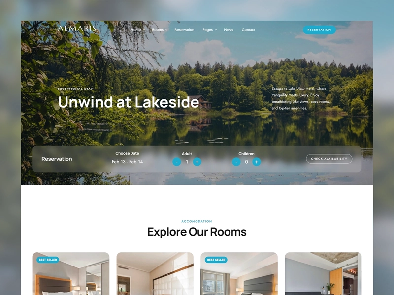 Homepage Lake Side