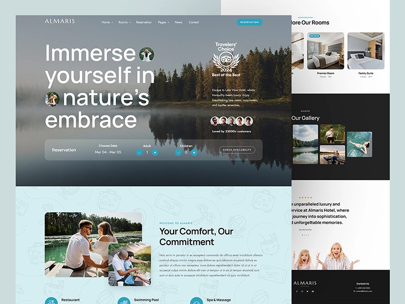 Homepage Lake Side