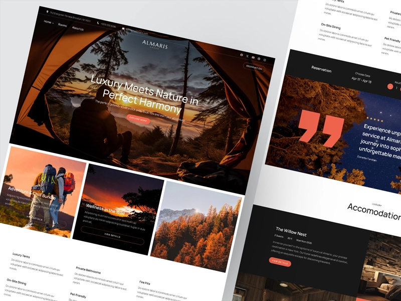 Homepage Glamping Hotel
