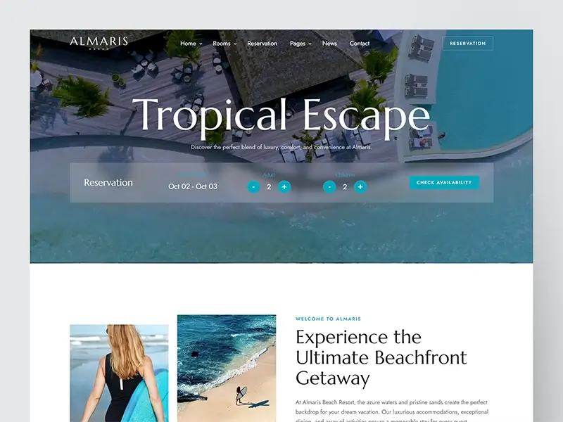 Homepage Beach Resort