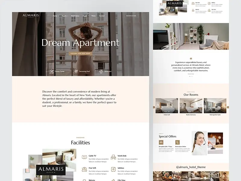 Homepage City Apartment