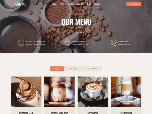 Menu Style 2